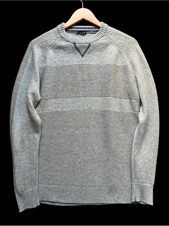 Smartwool Other - Smartwool Ripple Ridge Crew Neck Sweater Men's Sz M Merino Wool Blend Gray Soft